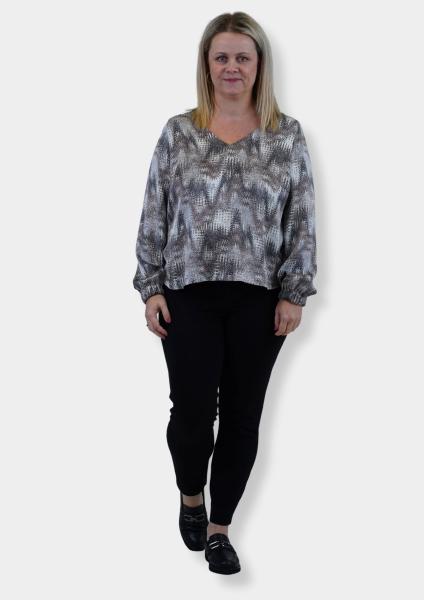 Fadenkäfer Papierschnittmuster Basic Bluse Damen